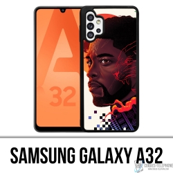 Custodia per Samsung Galaxy A32 - Pantera Nera Chadwick