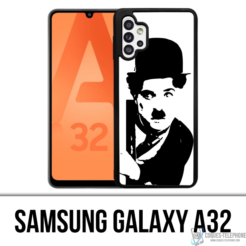 Cover Samsung Galaxy A32 - Charlie Chaplin