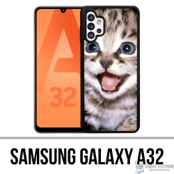 Funda Samsung Galaxy A32 - Gato Lol