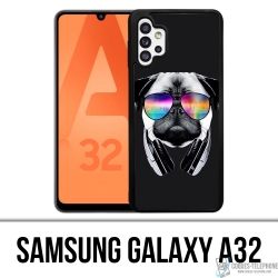 Samsung Galaxy A32 Case - Dj Pug Dog
