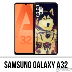 Samsung Galaxy A32 Case - Jusky Astronaut Hund