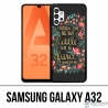 Custodia per Samsung Galaxy A32 - Citazione di Shakespeare