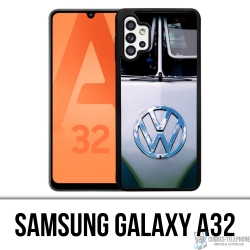Funda Samsung Galaxy A32 - Vw Volkswagen Gris Combi