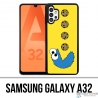 Coque Samsung Galaxy A32 - Cookie Monster Pacman