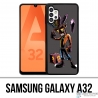 Custodia Samsung Galaxy A32 - Maschera Crash Bandicoot