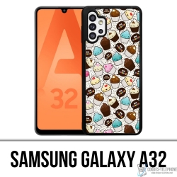 Coque Samsung Galaxy A32 - Cupcake Kawaii