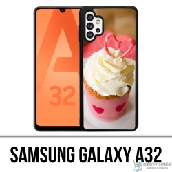 Funda para Samsung Galaxy A32 - Cupcake rosa