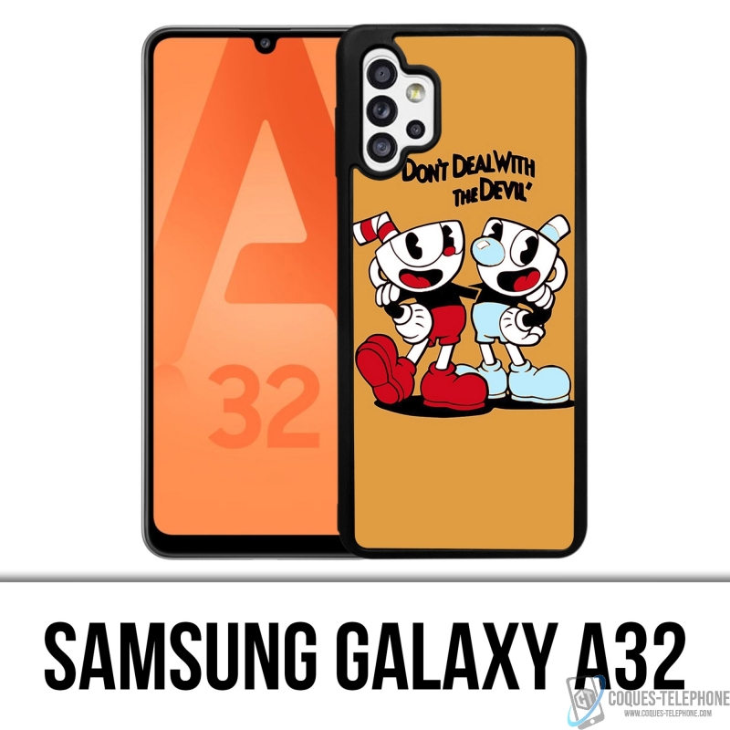 Funda Samsung Galaxy A32 - Cuphead
