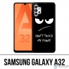 Custodia Samsung Galaxy A32 - Non toccare il mio telefono con rabbia