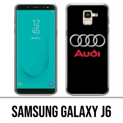 Custodia Samsung Galaxy J6 - Audi Logo in metallo