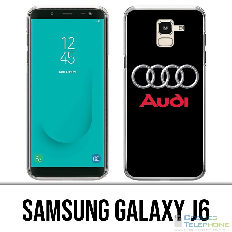 Samsung Galaxy J6 Hülle - Audi Logo Metal