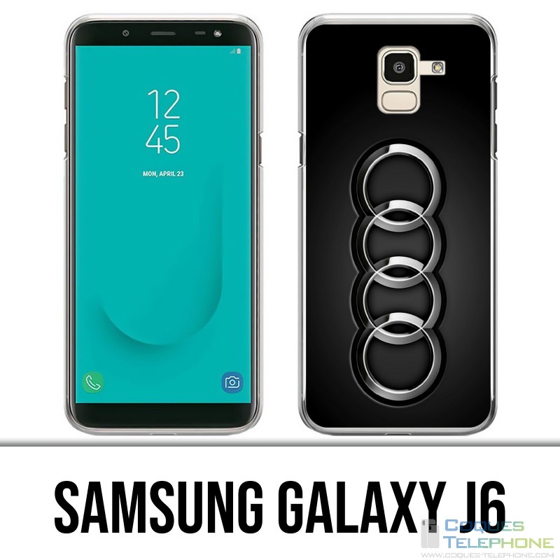Custodia Samsung Galaxy J6 - Audi logo