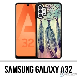 Coque Samsung Galaxy A32 - Dreamcatcher Plumes