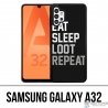 Funda Samsung Galaxy A32 - Eat Sleep Loot Repeat