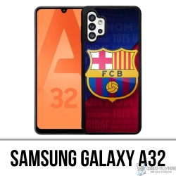 Samsung Galaxy A32 Case - Football Fc Barcelona Logo