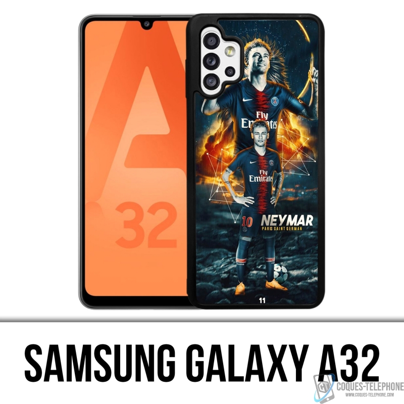 Samsung Galaxy A32 Case - Football Psg Neymar Victory