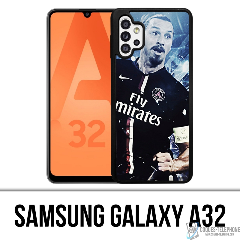 Samsung Galaxy A32 Case - Fußball Zlatan Psg