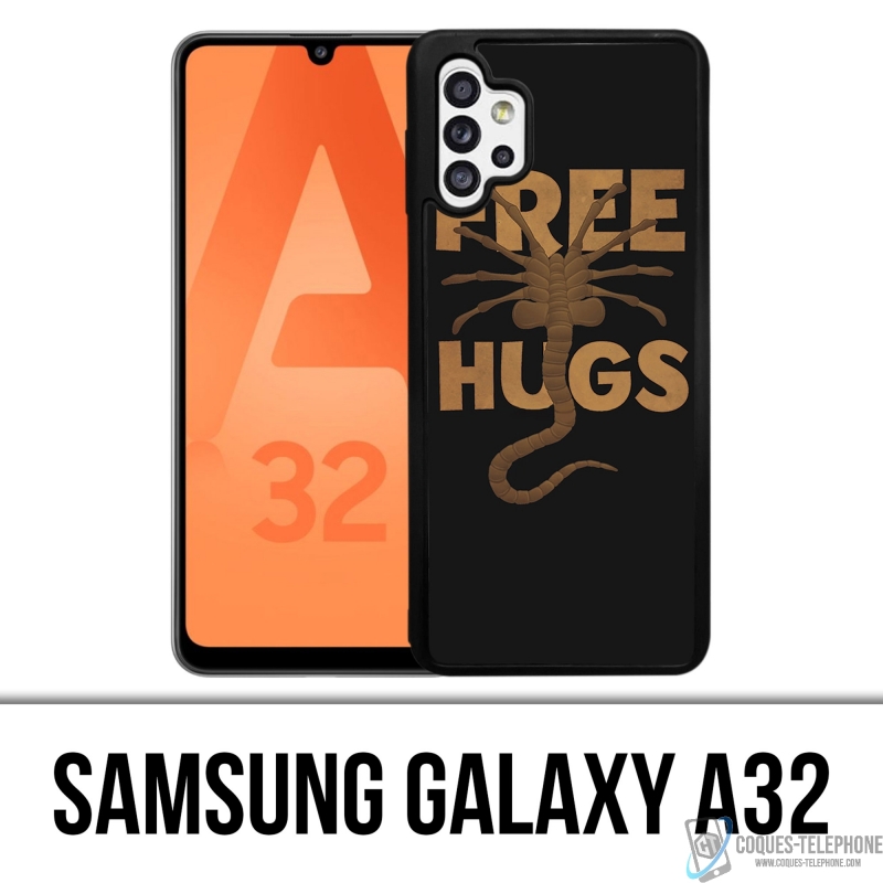 Samsung Galaxy A32 Case - Free Hugs Alien