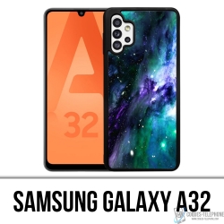 Coque Samsung Galaxy A32 - Galaxie Bleu