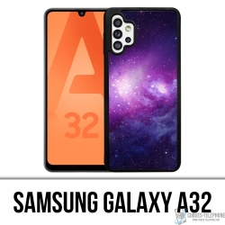 Funda Samsung Galaxy A32 - Galaxy púrpura