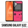 Custodia Samsung Galaxy A32 - Game Boy Colore Rosa