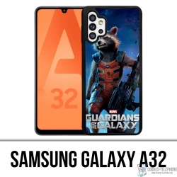 Custodia Guardiani della Galassia Rocket Samsung Galaxy A32