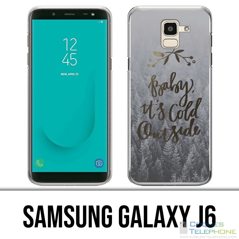 Custodia Samsung Galaxy J6 - Baby Cold Outside