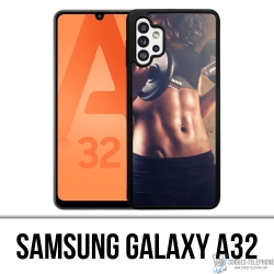 Funda Samsung Galaxy A32 - Chica culturista