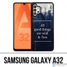 Samsung Galaxy A32 Case - Gute Dinge sind wild und kostenlos