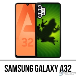 Custodia per Samsung Galaxy A32 - Rana foglia