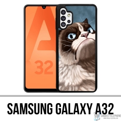 Samsung Galaxy A32 Case - Grumpy Cat