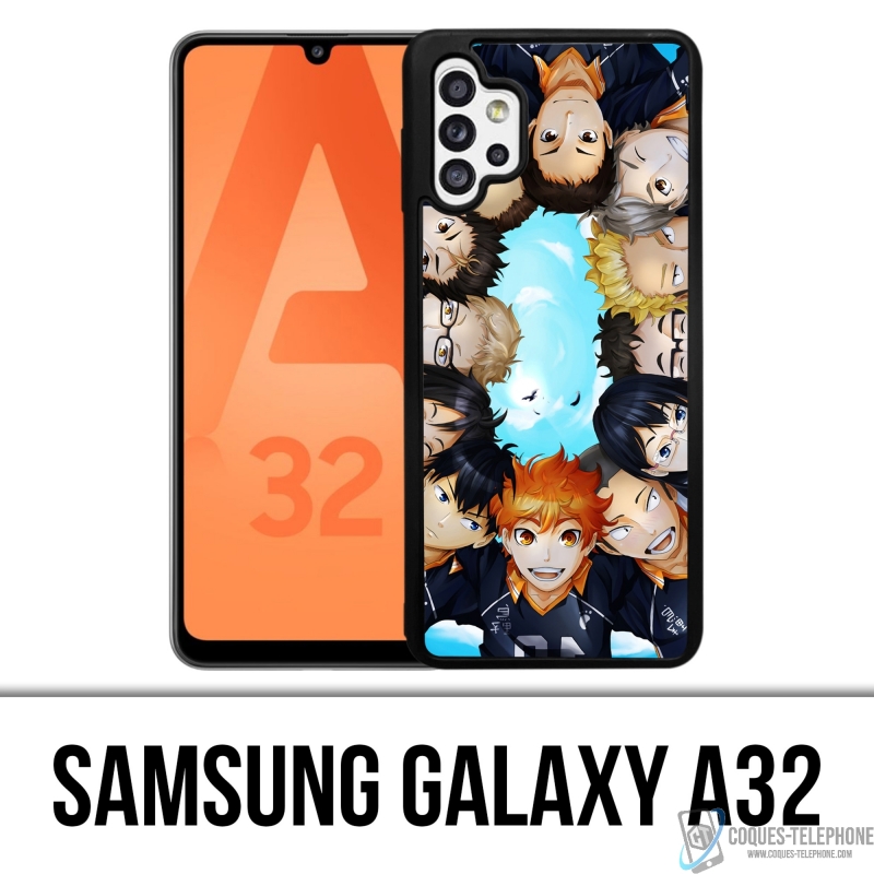 Funda Samsung Galaxy A32 - Equipo Haikyuu