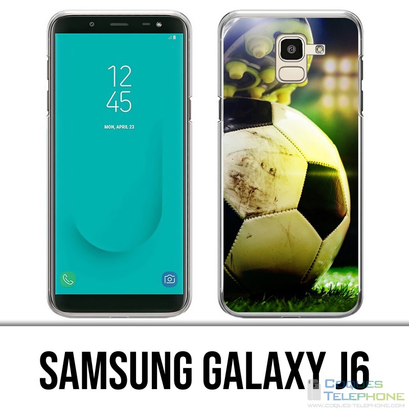 Custodia Samsung Galaxy J6 - Pallone da calcio