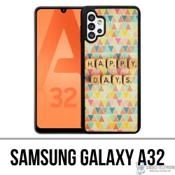 Samsung Galaxy A32 Case - Glückliche Tage