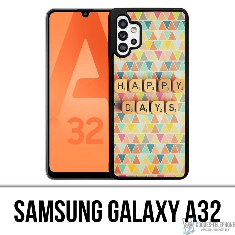 Samsung Galaxy A32 Case - Happy Days