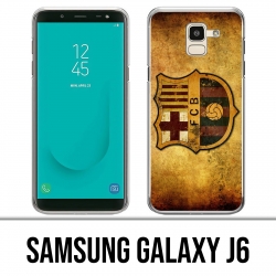 Funda Samsung Galaxy J6 - Fútbol Vintage Barcelona