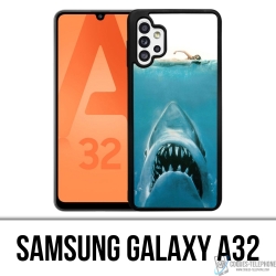 Funda Samsung Galaxy A32 - Tiburón los dientes del mar