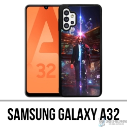 Funda Samsung Galaxy A32 - John Wick X Cyberpunk