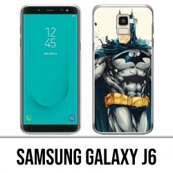 Samsung Galaxy J6 Case - Batman Paint Art