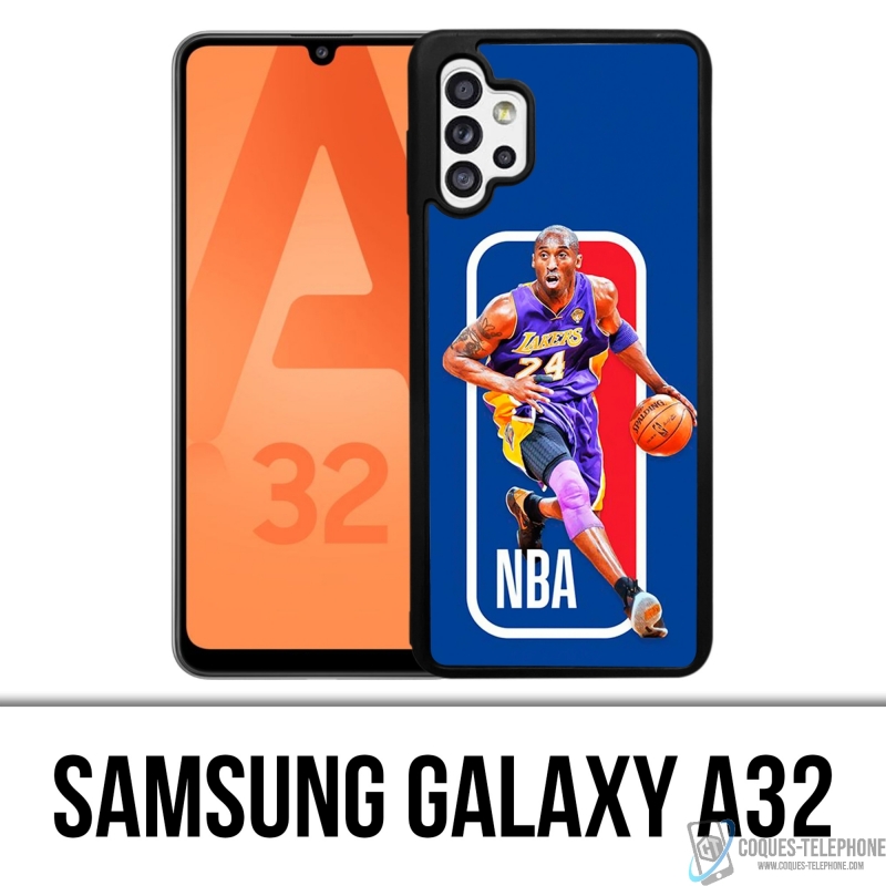 Coque Samsung Galaxy A32 - Kobe Bryant Logo Nba