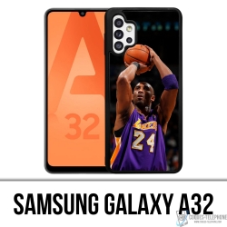 Coque Samsung Galaxy A32 - Kobe Bryant Tir Panier Basketball Nba