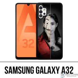Samsung Galaxy A32 Case - La Casa De Papel - Nairobi Split