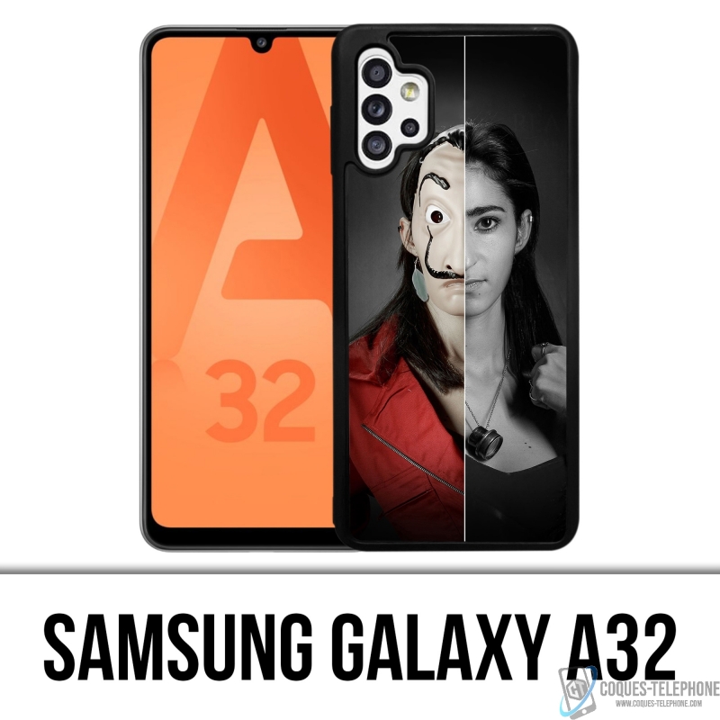 Coque Samsung Galaxy A32 - La Casa De Papel - Nairobi Split