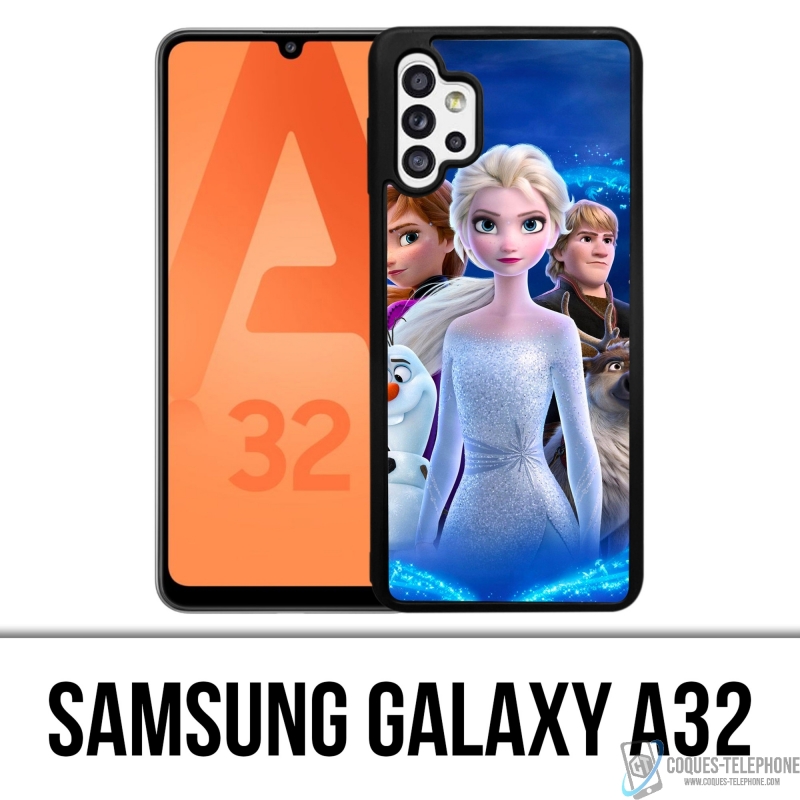 Coque Samsung Galaxy A32 - La Reine Des Neiges 2 Personnages