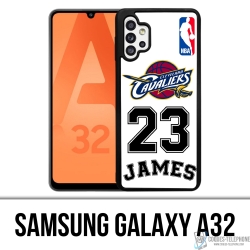 Coque Samsung Galaxy A32 - Lebron James Blanc