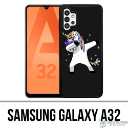 Samsung Galaxy A32 Case - Dab Unicorn