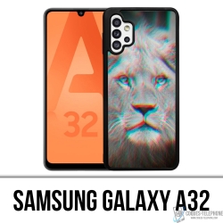 Funda Samsung Galaxy A32 - León 3D
