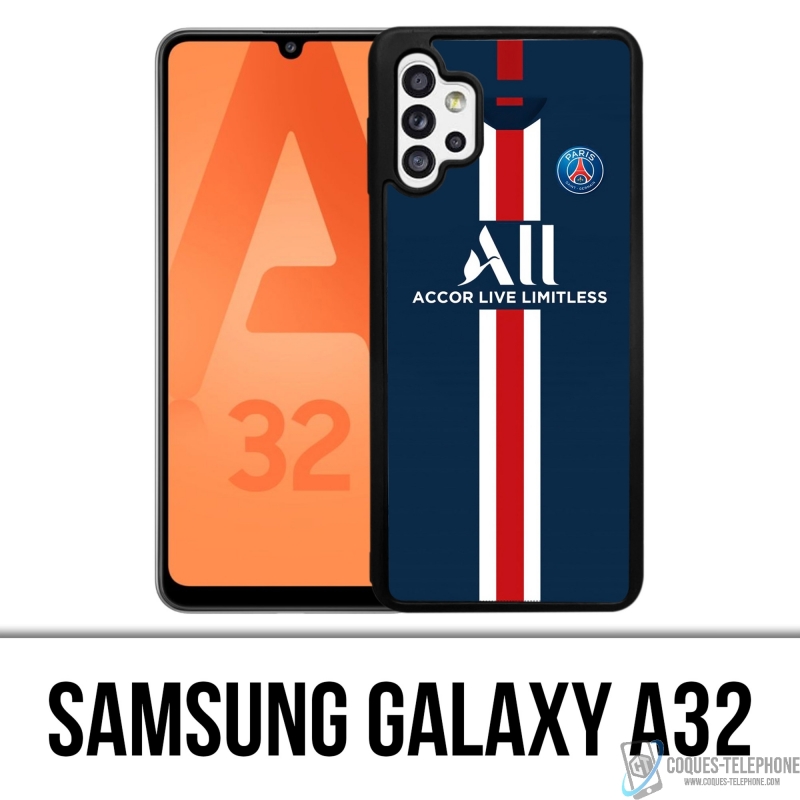Coque Samsung Galaxy A32 - Maillot PSG Football 2020