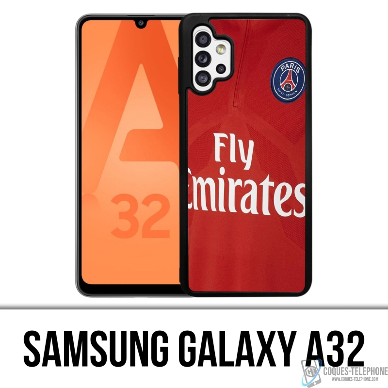 Samsung Galaxy A32 Case - Psg Red Jersey