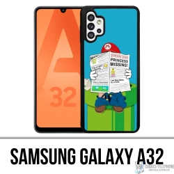 Coque Samsung Galaxy A32 - Mario Humour